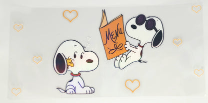 Holographic Snoopy Decal