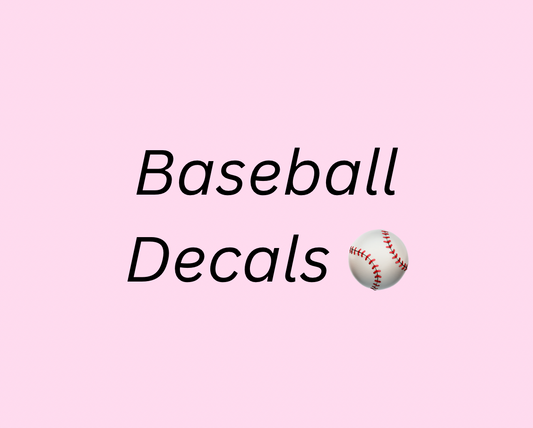 Baseball Decals