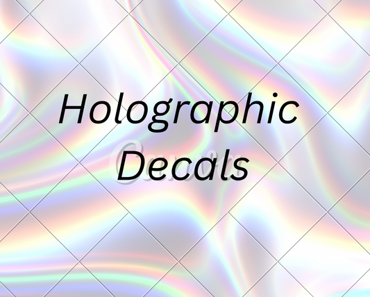 Holographic Snoopy Decal