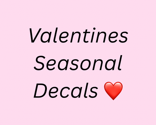 Valentines Decal