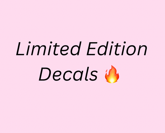 Limited Edition Decals