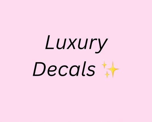 Luxury Decals