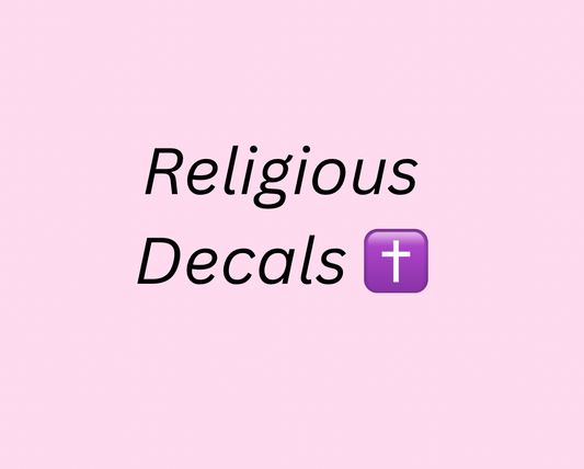 Religious Decals