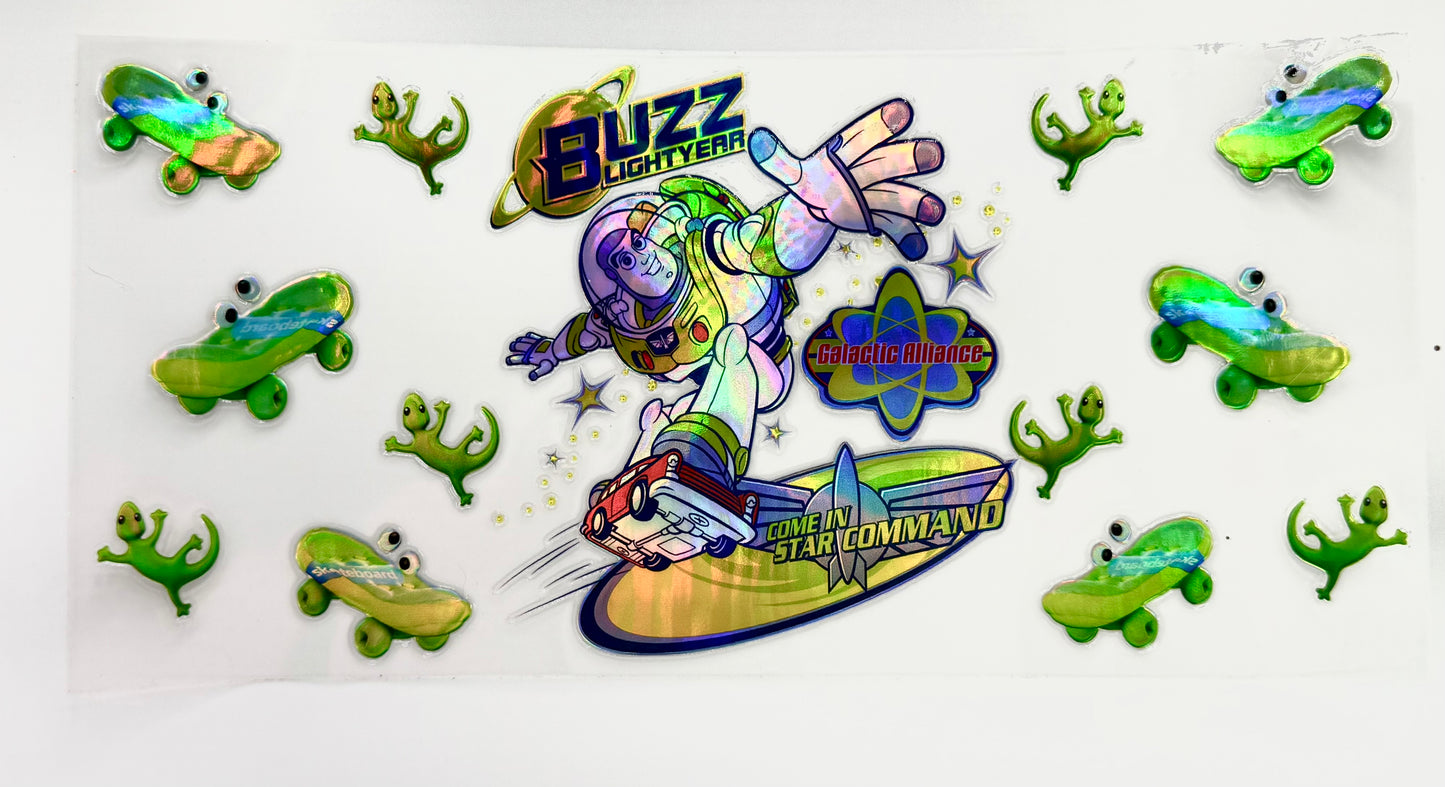 Holographic Snoopy Decal