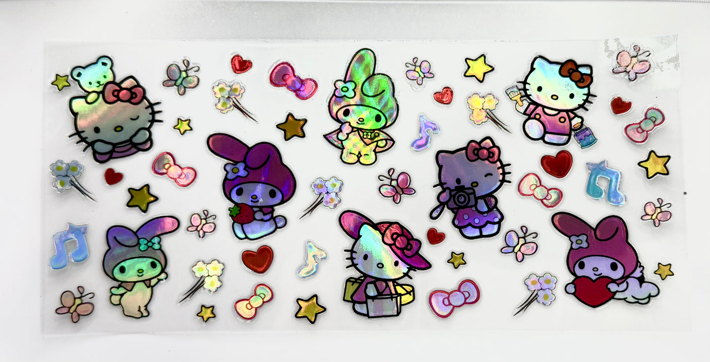 Holographic Snoopy Decal